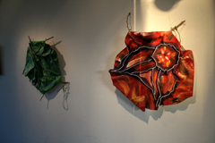 Green and Red Paintings